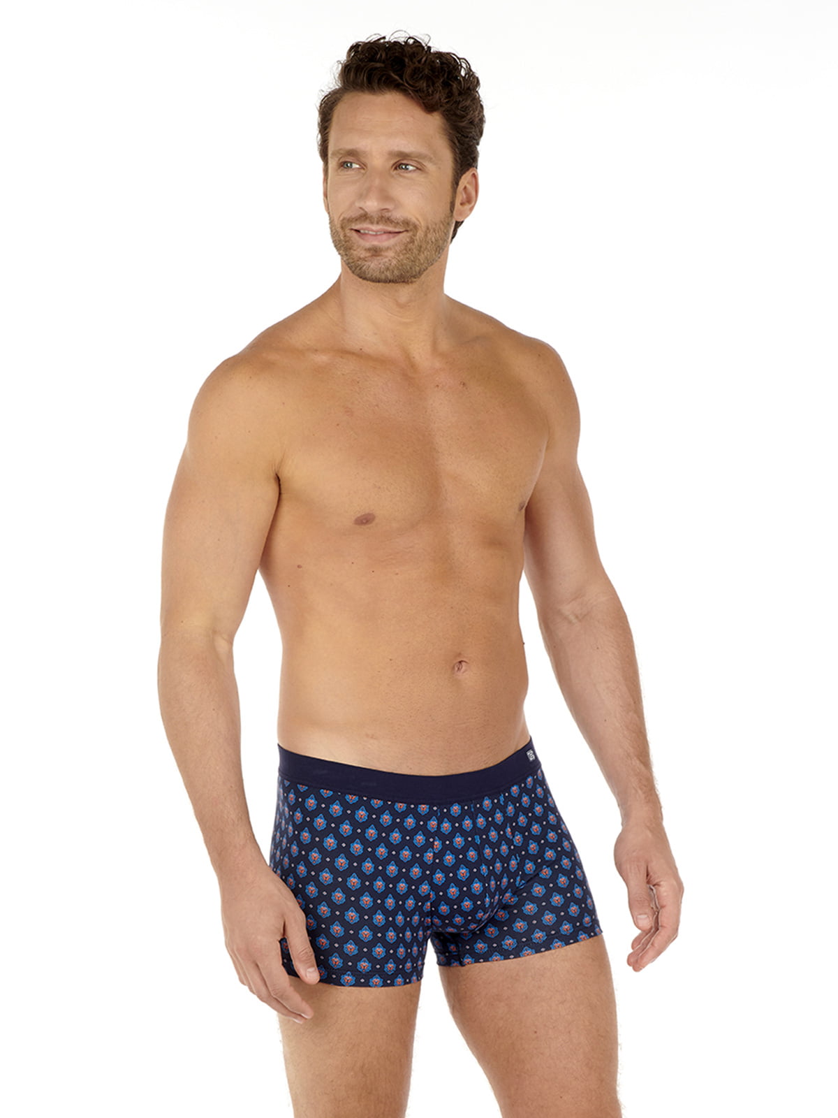 

Трусы мужские Hom 40c2085cP0RA синие XL, Синий, 40c2085cP0RA