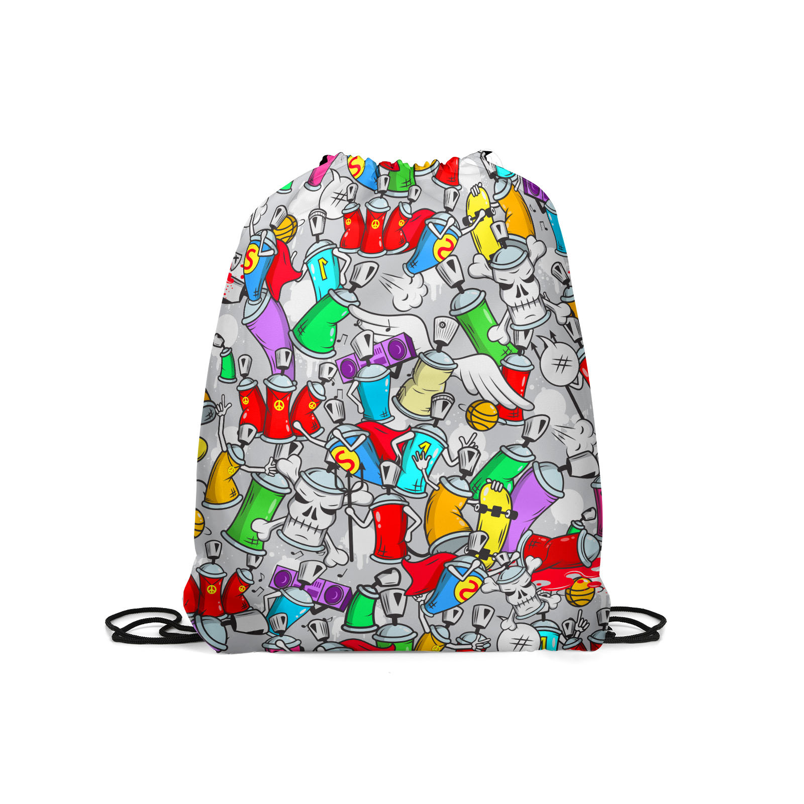 

Мешок для обуви унисекс Gorolla DrawstringBackpack 424 серый, 42х35 см, DrawstringBackpack 424