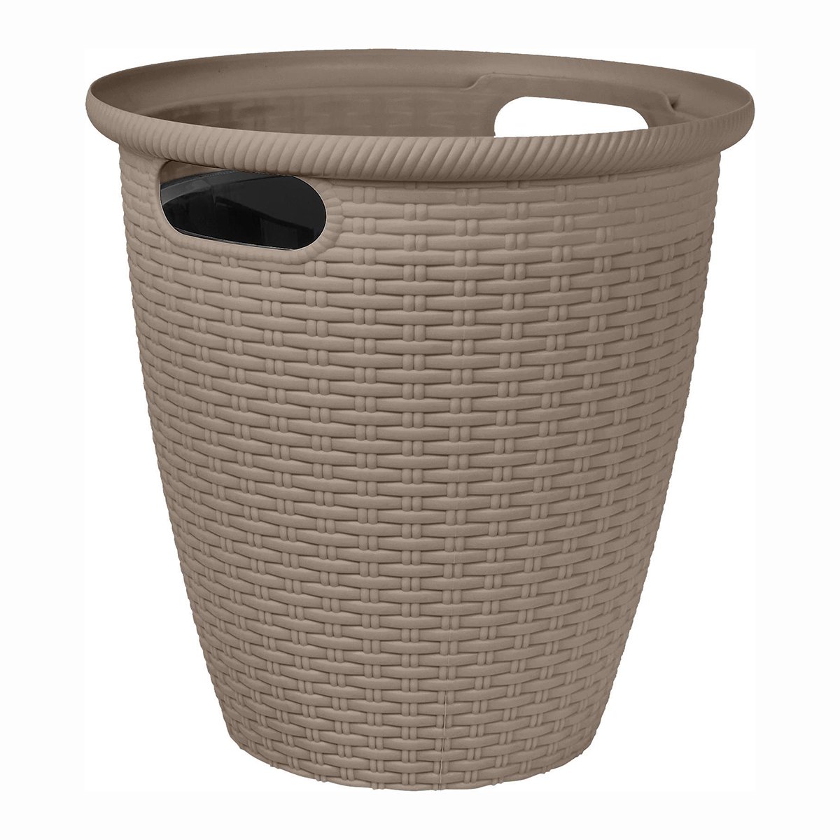

Кашпо напольное InGreen Rattan, с внутренним горшком, 20 л, французский платан, Бежевый