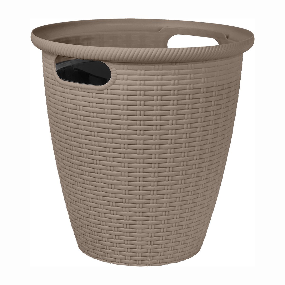

Кашпо напольное InGreen Rattan, с внутренним горшком, 30 л, французский платан, Бежевый