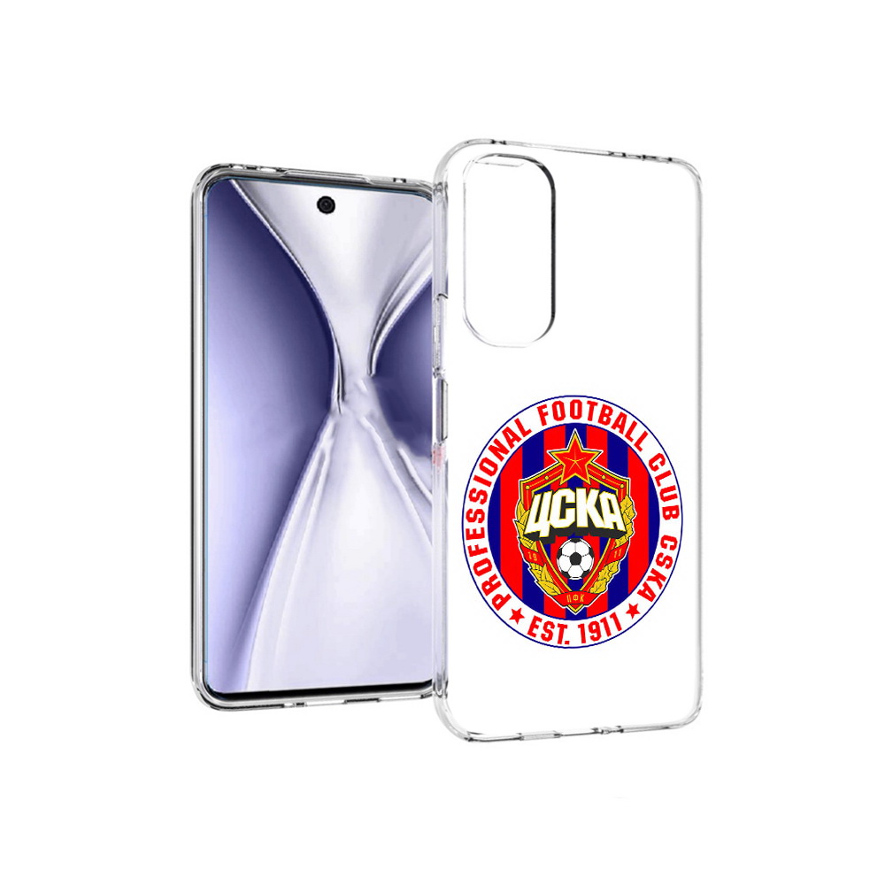 

Чехол MyPads Tocco для Huawei Honor X20 ФК ЦСК логотип, Прозрачный, Tocco