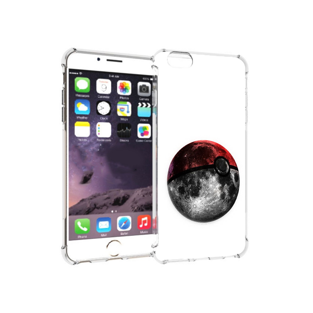 

Чехол MyPads Tocco для Apple iPhone 6 Plus планета покебол, Прозрачный, Tocco