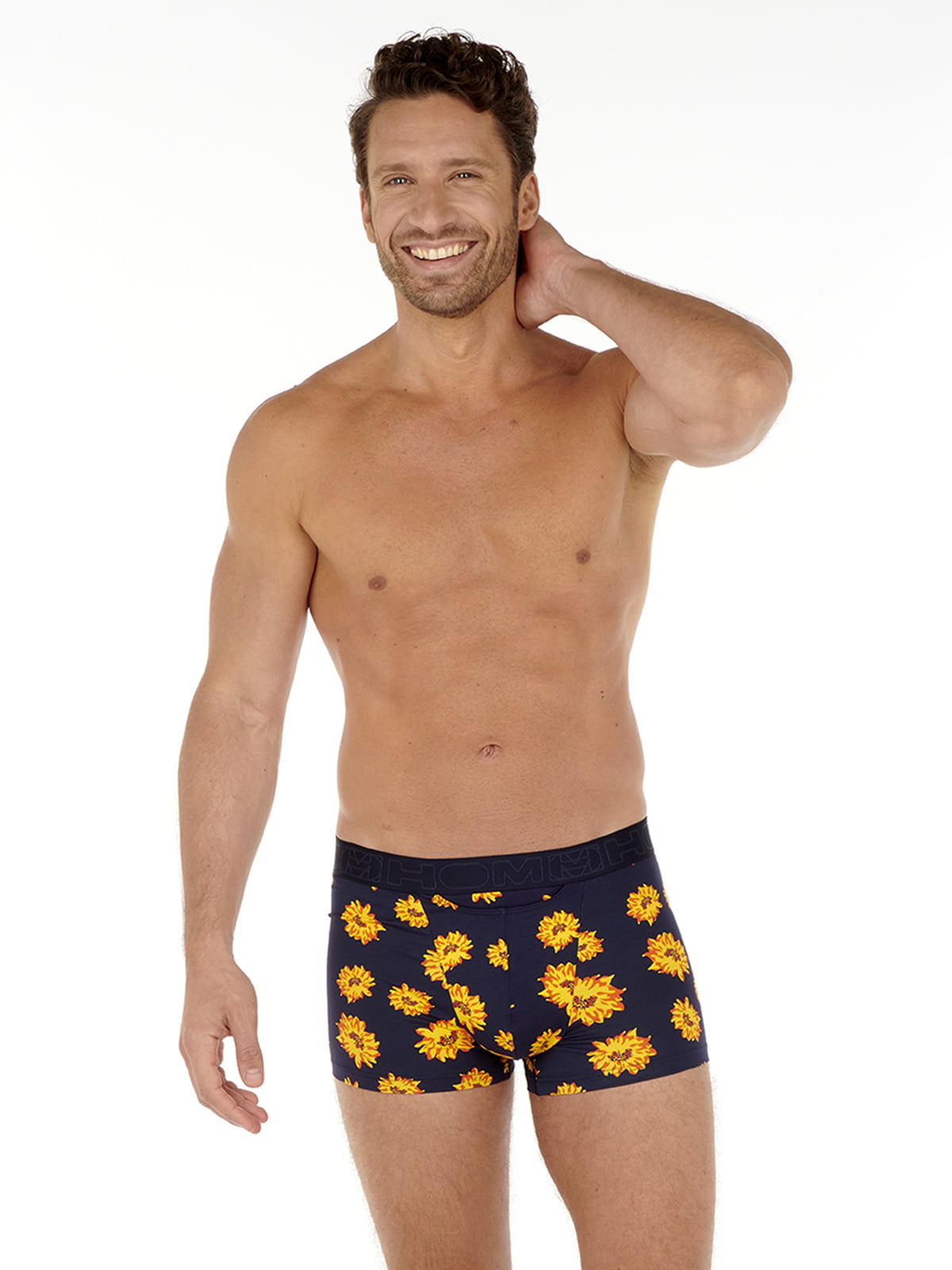 

Трусы мужские Hom 40c2125cP0RA синие XXL, Синий, 40c2125cP0RA
