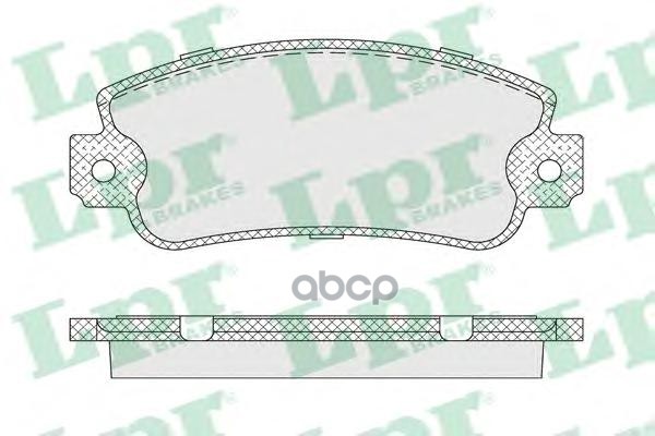 

Тормозные колодки Lpr 05p007