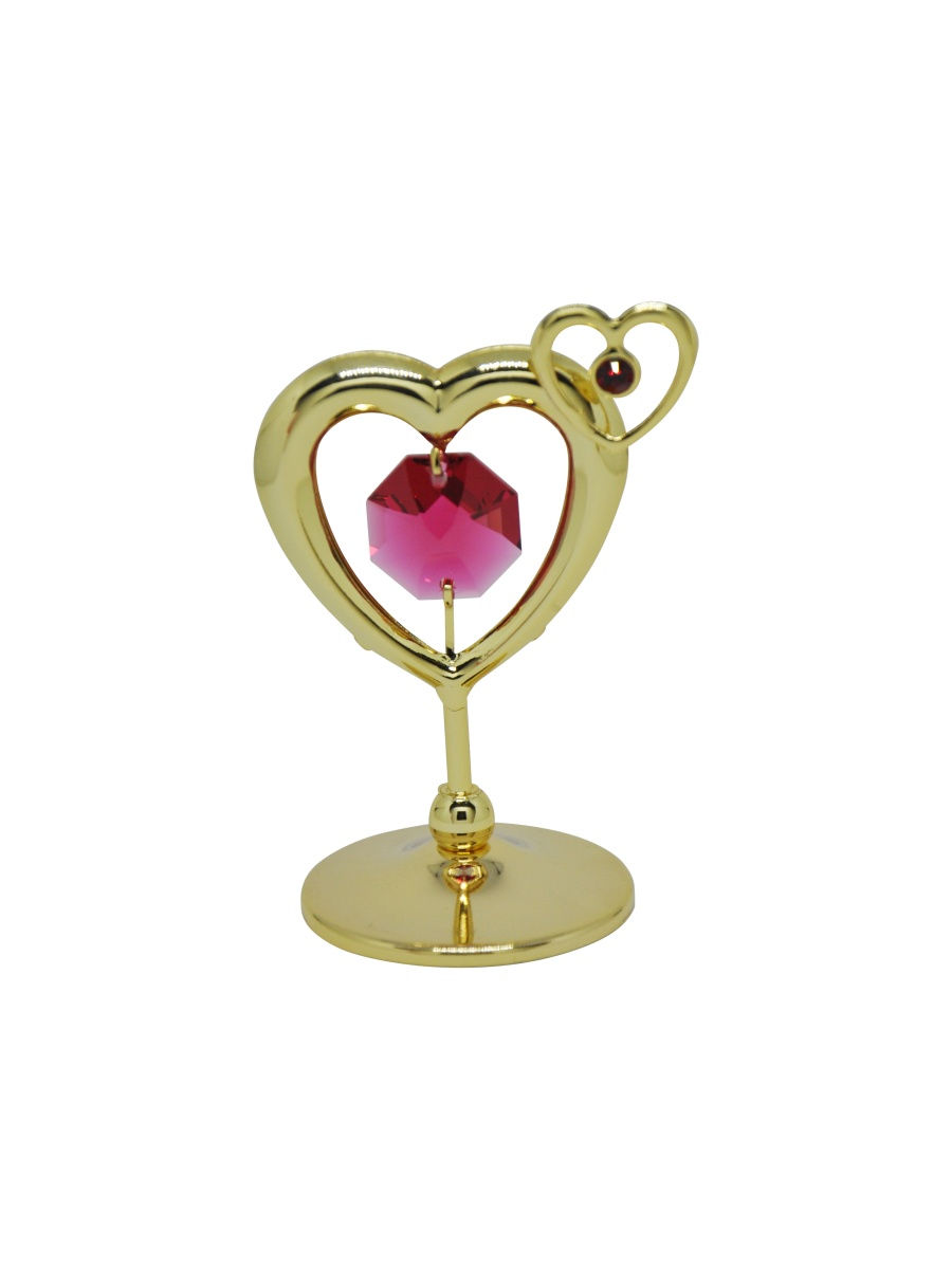 

Фигурка Сердце CRYSTOCRAFT 168-001-GRE золотистый, 168-001-GRE