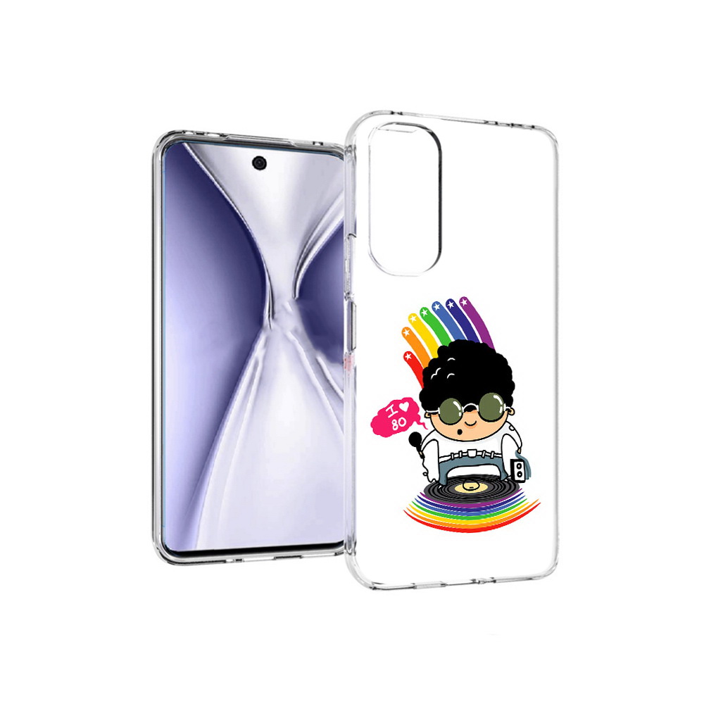 

Чехол MyPads Tocco для Huawei Honor X20 Я люблю 80-е, Прозрачный, Tocco