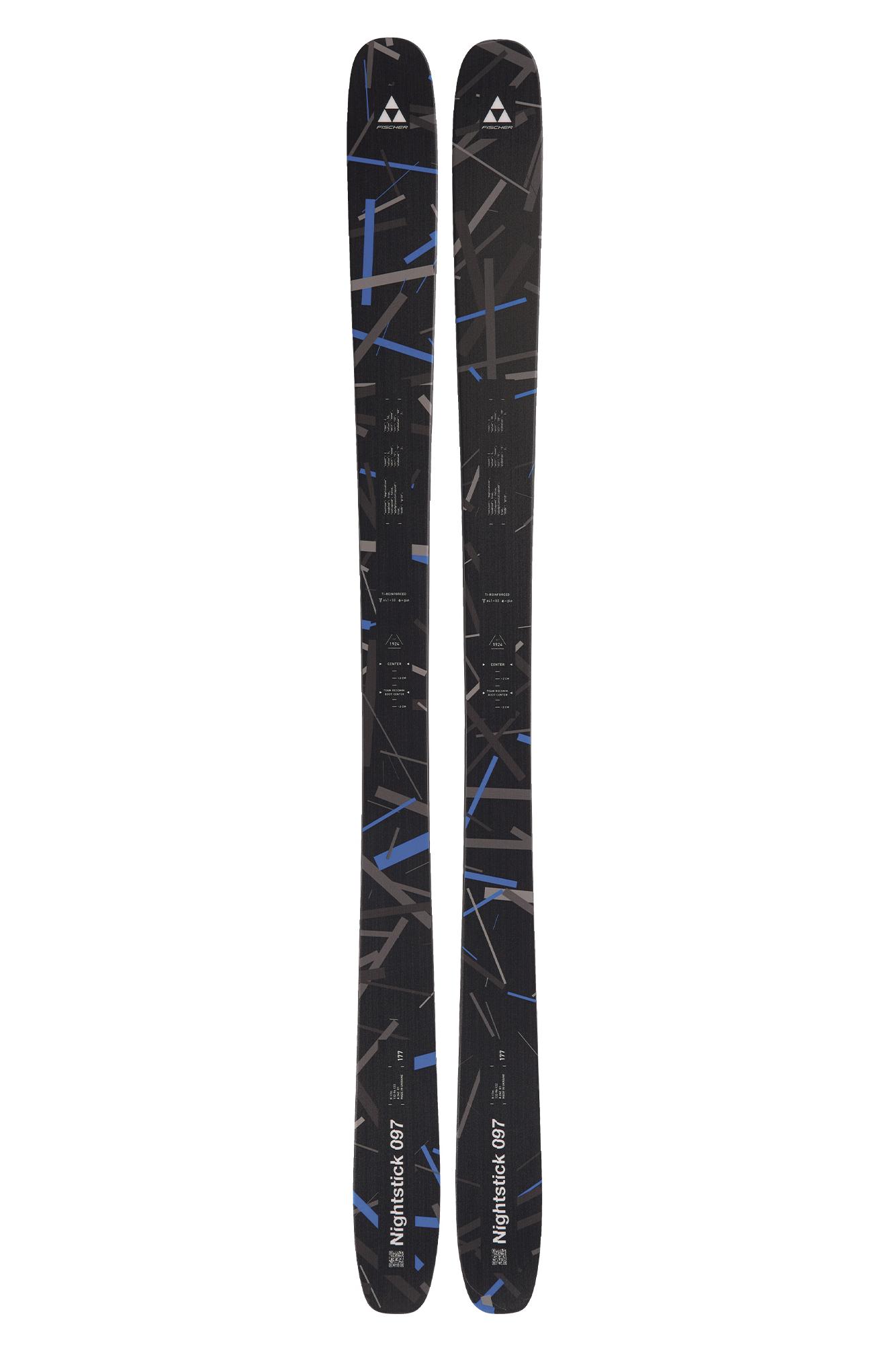 

Горные Лыжи Fischer Nightstick 97 (См:177) 2024-25, Черный, Nightstick 97
