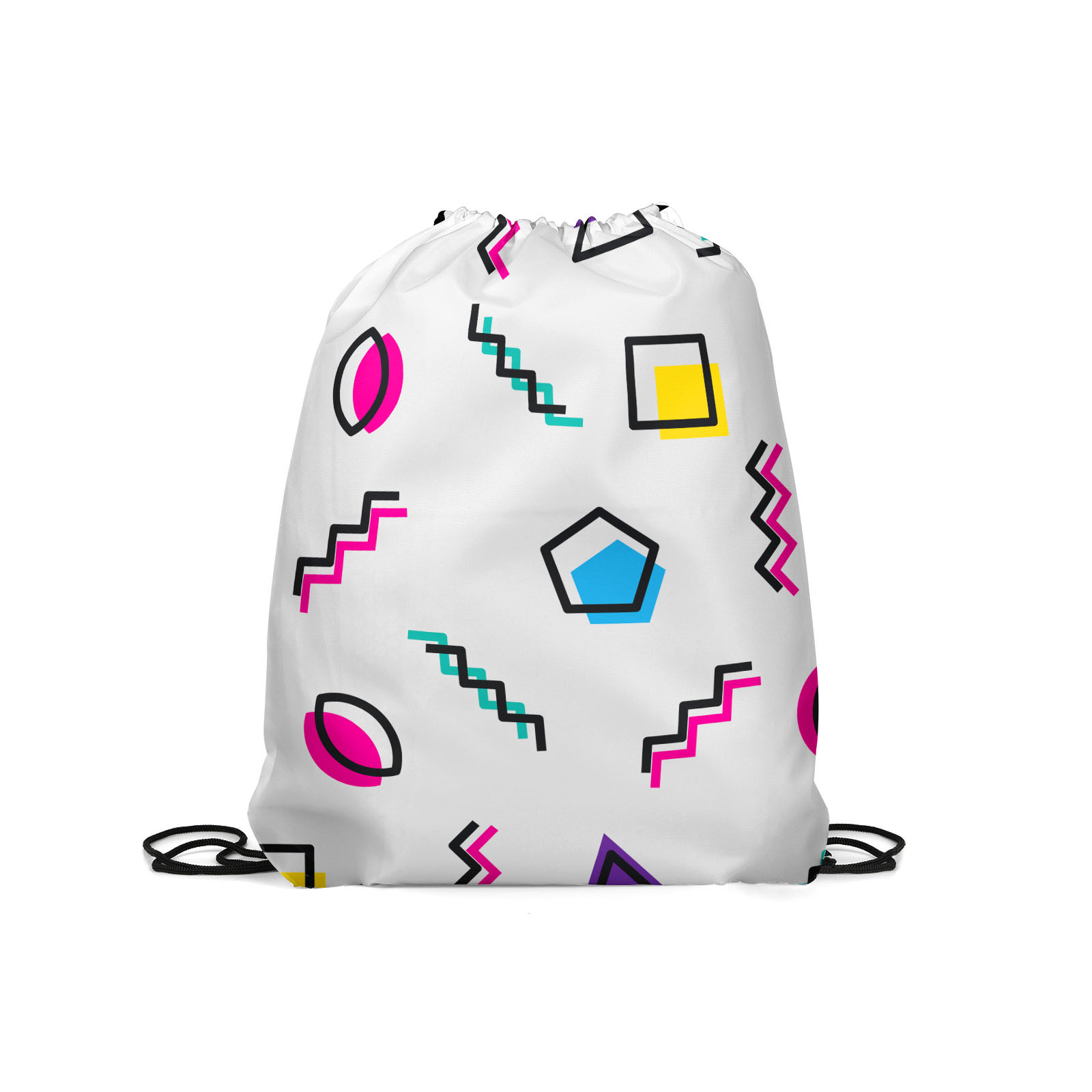 

Мешок для обуви унисекс Gorolla DrawstringBackpack 215 белый, 42х35 см, DrawstringBackpack 215