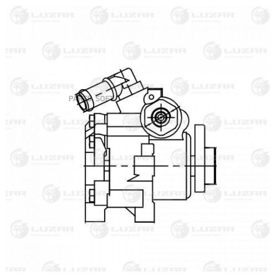 

Насос ГУР Luzar lps2601