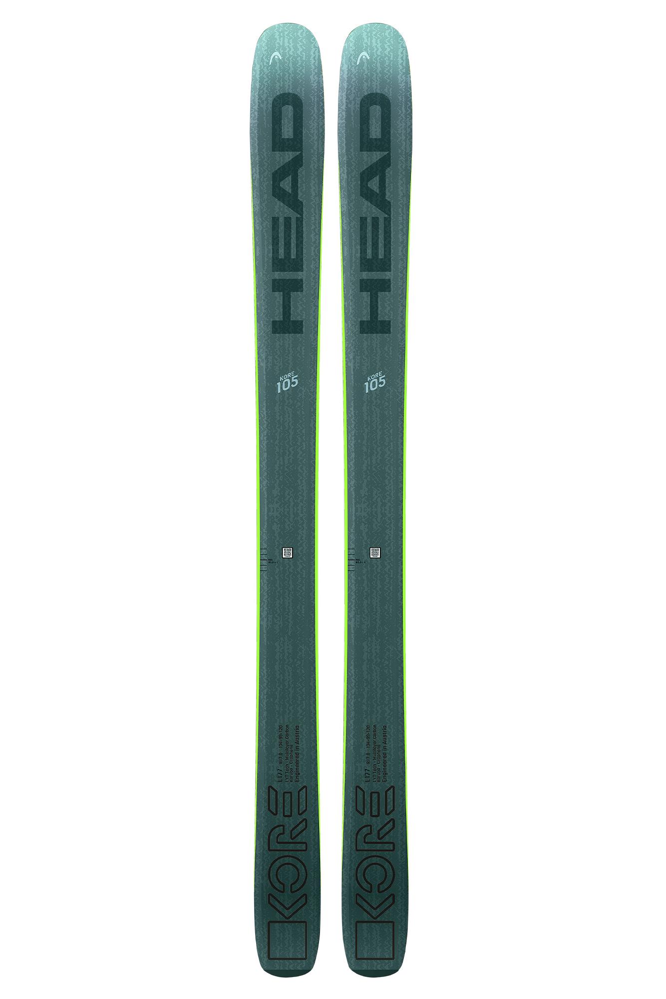 Горные Лыжи Head Kore 105 Green/Anthracite (См:170) 2024-25