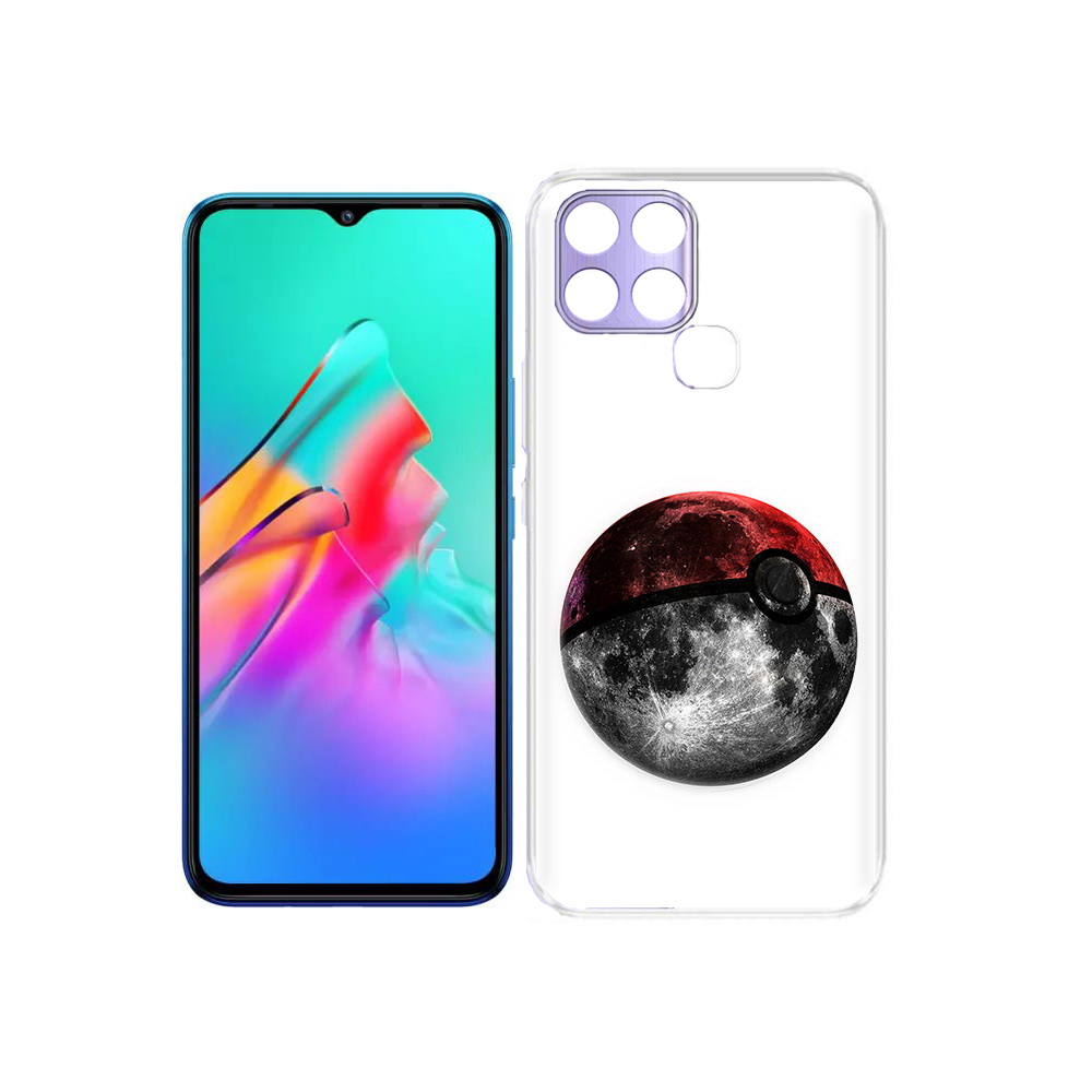 

Чехол MyPads Tocco для Infinix Smart 6 планета покебол, Прозрачный, Tocco