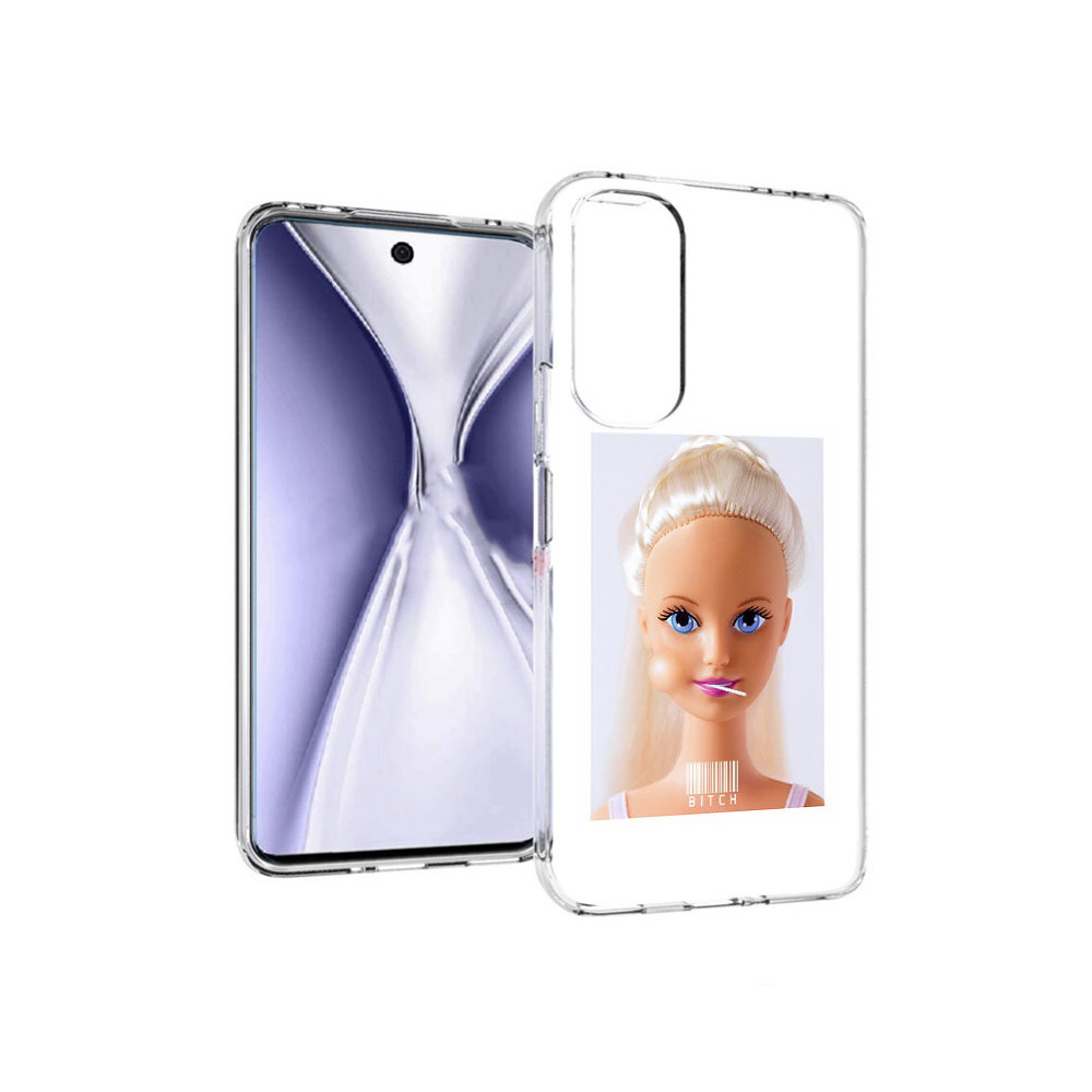 

Чехол MyPads Tocco для Huawei Honor X20 барби, Прозрачный, Tocco