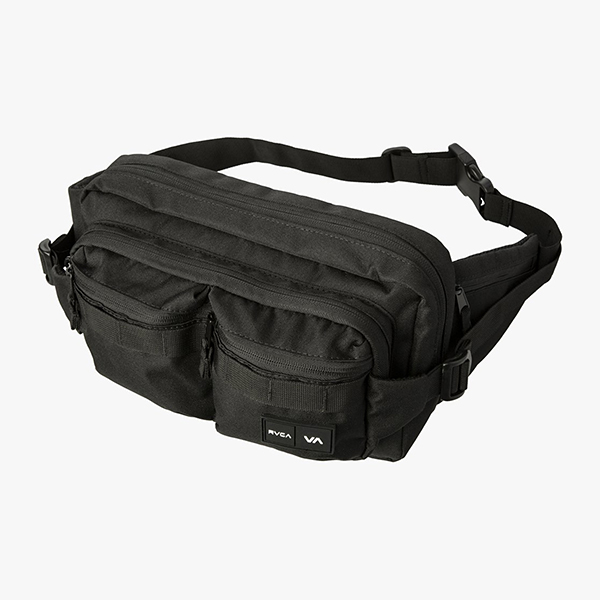 фото Мужская сумка на пояс waist pack deluxe, черный, one size rvca