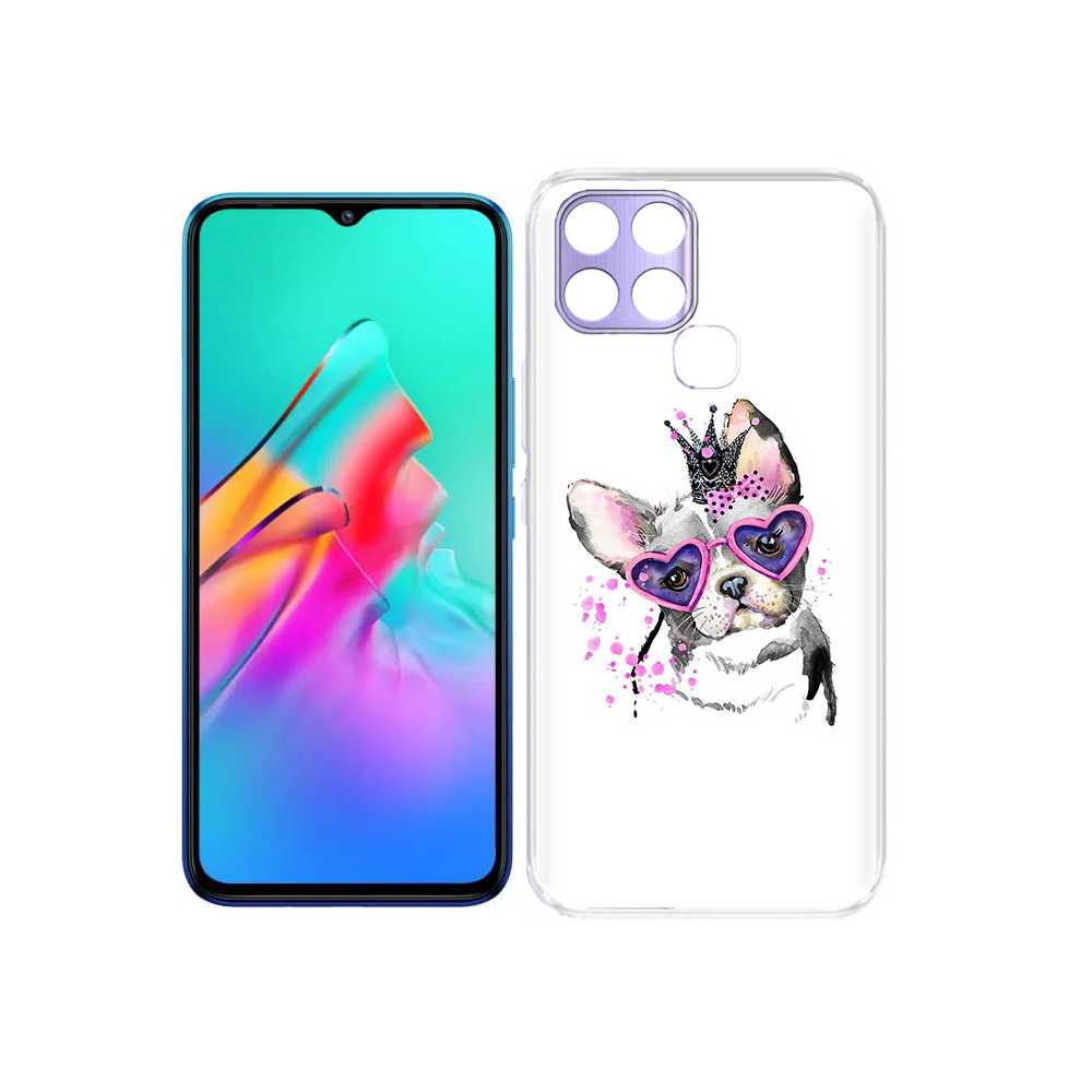 

Чехол MyPads Tocco для Infinix Smart 6 принцесса, Прозрачный, Tocco
