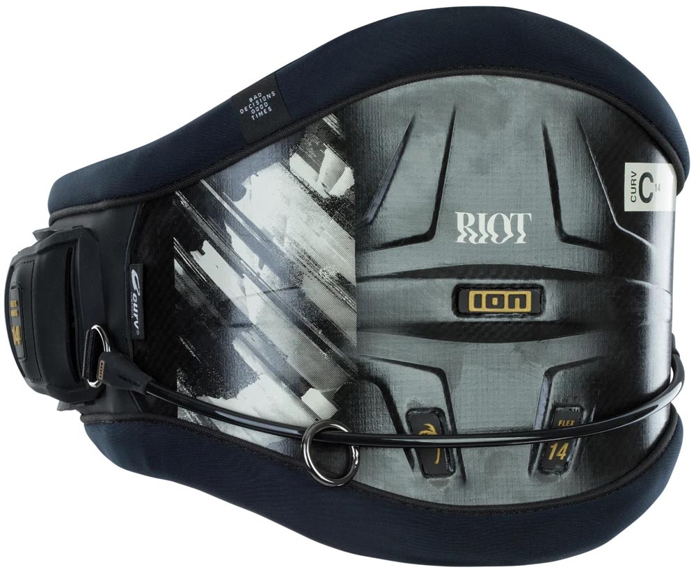 

Поясная трапеция Ion Riot Curv 14 Black 2021 L