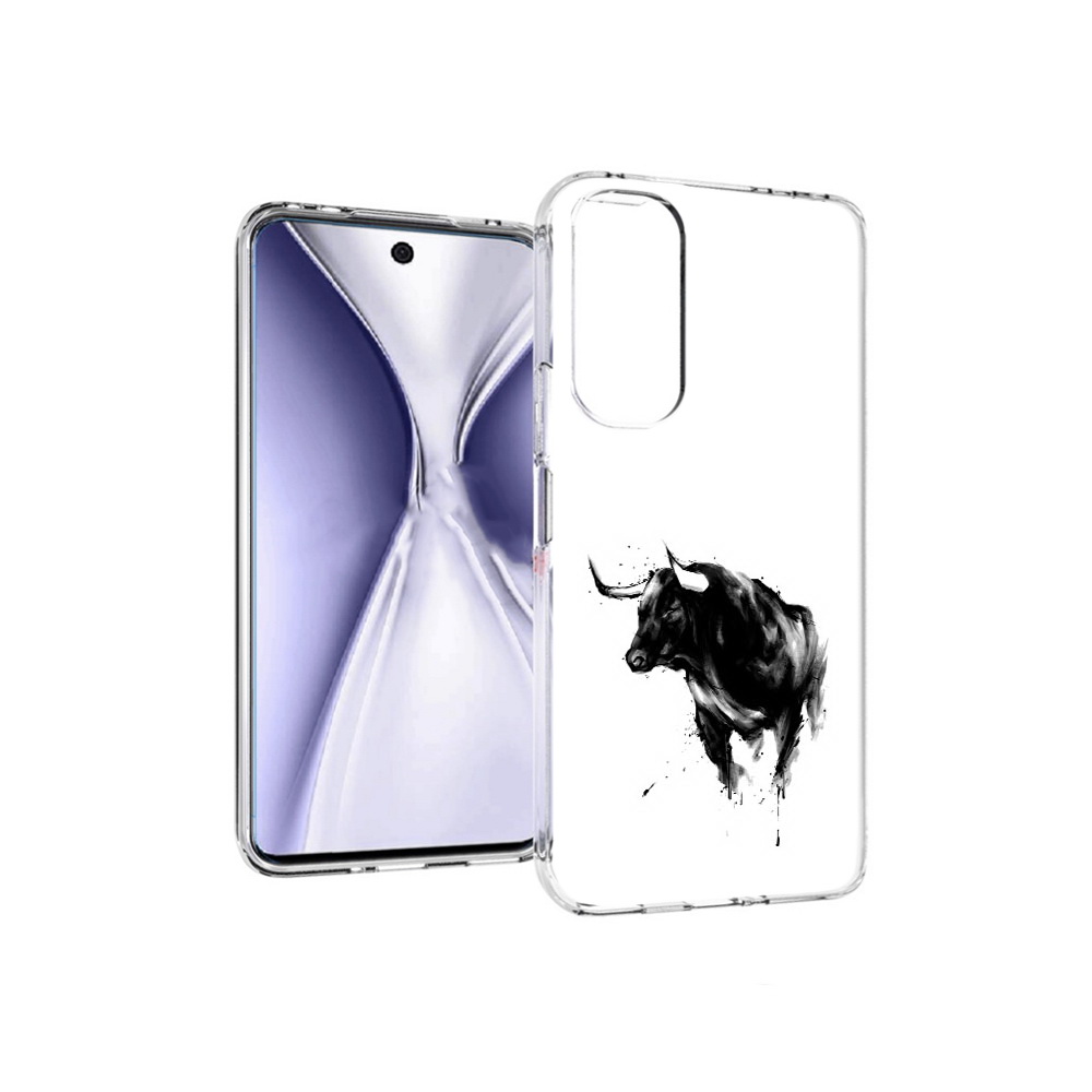 

Чехол MyPads Tocco для Huawei Honor X20 бык, Прозрачный, Tocco