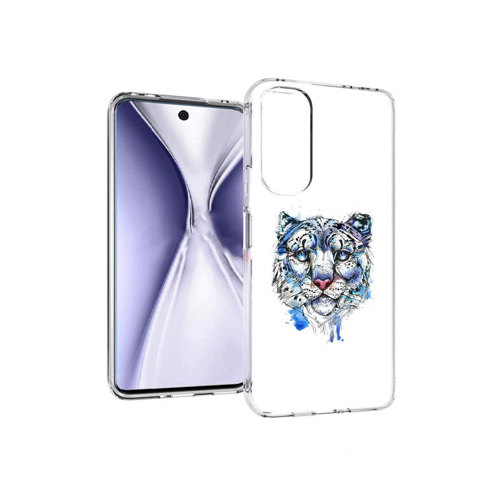 Чехол MyPads Tocco для Huawei Honor X20 водяной тигр