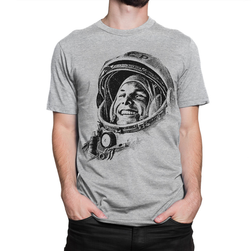 

Футболка мужская Dream Shirts Гагарин серая XS, Серый, Гагарин