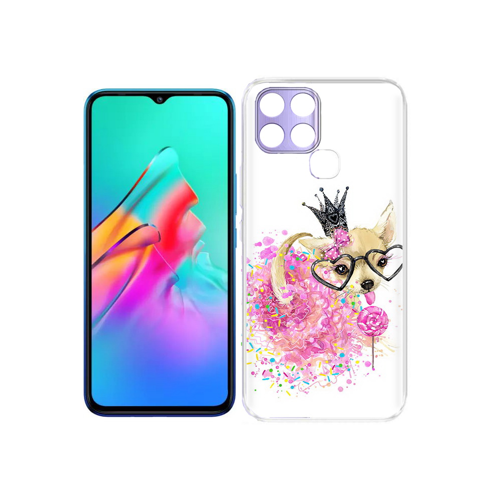 

Чехол MyPads Tocco для Infinix Smart 6 сладкая принцесса, Прозрачный, Tocco