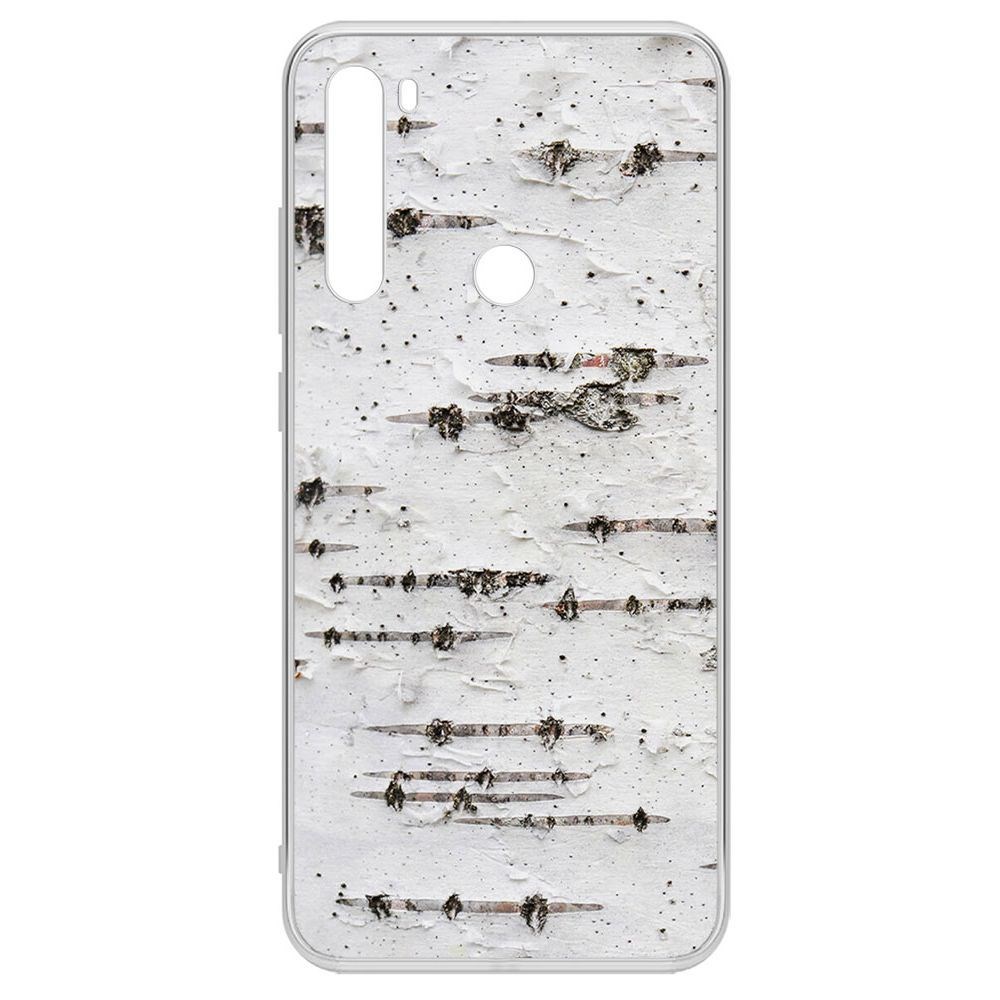 Чехол-накладка Krutoff Clear Case Березка для Xiaomi Redmi Note 8T