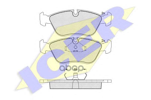 

Колодки дисковые передние Volvo 850/C70/XC70/S70 2.0-2.5i/TDi 91> 180934