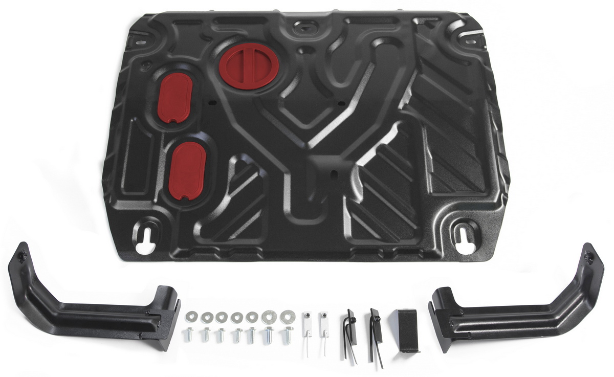 

Hyundai Creta картер + КПП, V - 1.6 2,0 (2016-) + комплект крепежа, Черный