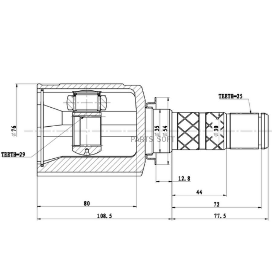 

Шрус Внутренний Zikmar z87981r