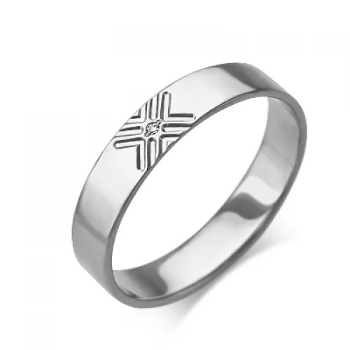 

Кольцо из золота р. 15 PLATINA jewelry 01-1191-00-101-1120-30, бриллиант, 01-1191-00-101-1120-30