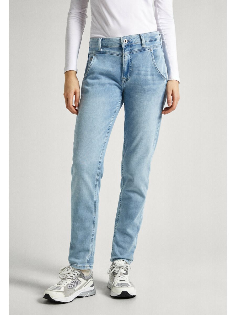 

Джинсы женские Pepe Jeans London PE121N191 синие 28/30, Синий, PE121N191