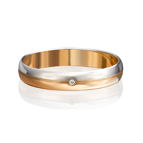 

Кольцо из золота р. 20 PLATINA jewelry 01-1230-00-101-1111-30, бриллиант, 01-1230-00-101-1111-30