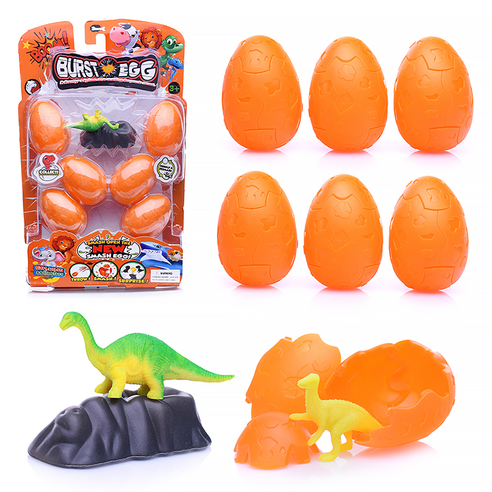 Игрушка-сюрприз Динозаврик в яйце (растущее животное)