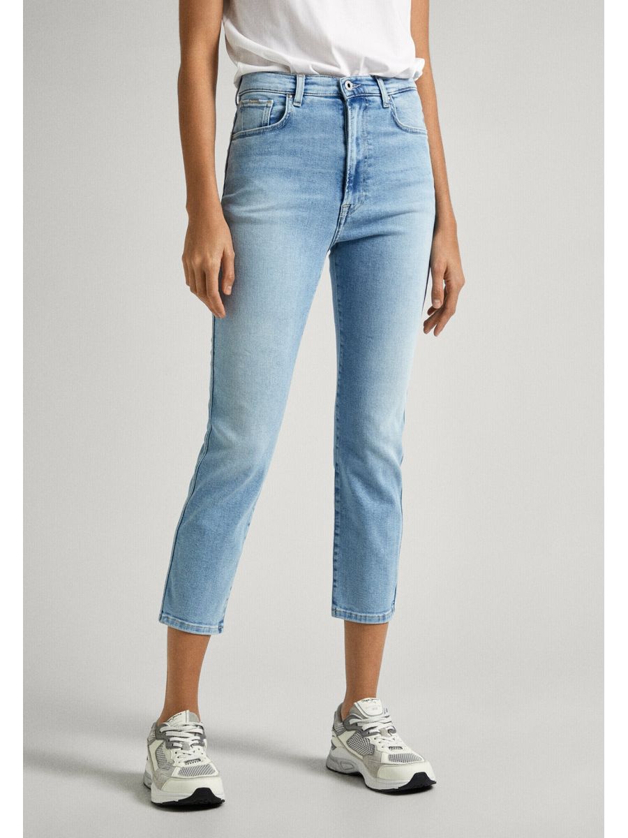 

Джинсы женские Pepe Jeans London PE121N199 синие 26, Синий, PE121N199