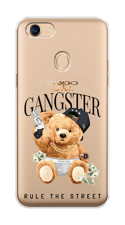 

Чехол на Oppo F5 "The Gangster", Бежевый;серый;черный, 250250-6