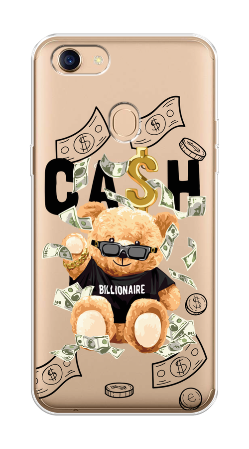

Чехол на Oppo F5 "Big cash", Черный;серый;бежевый, 250250-6