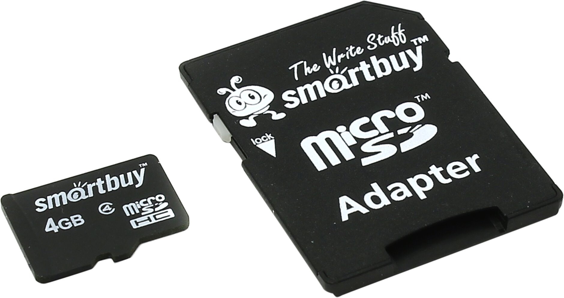 Карта памяти Smartbuy MicroSDHC 4GB Class4