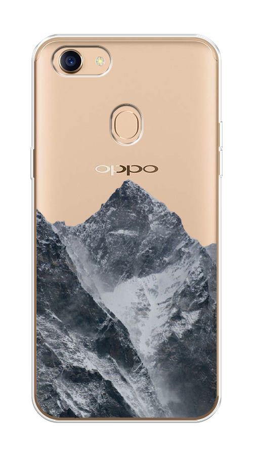 

Чехол на Oppo F5 "Горы арт 4", Серый;бежевый, 250250-2