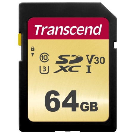 

Карта памяти Transcend TS64GSDC500S