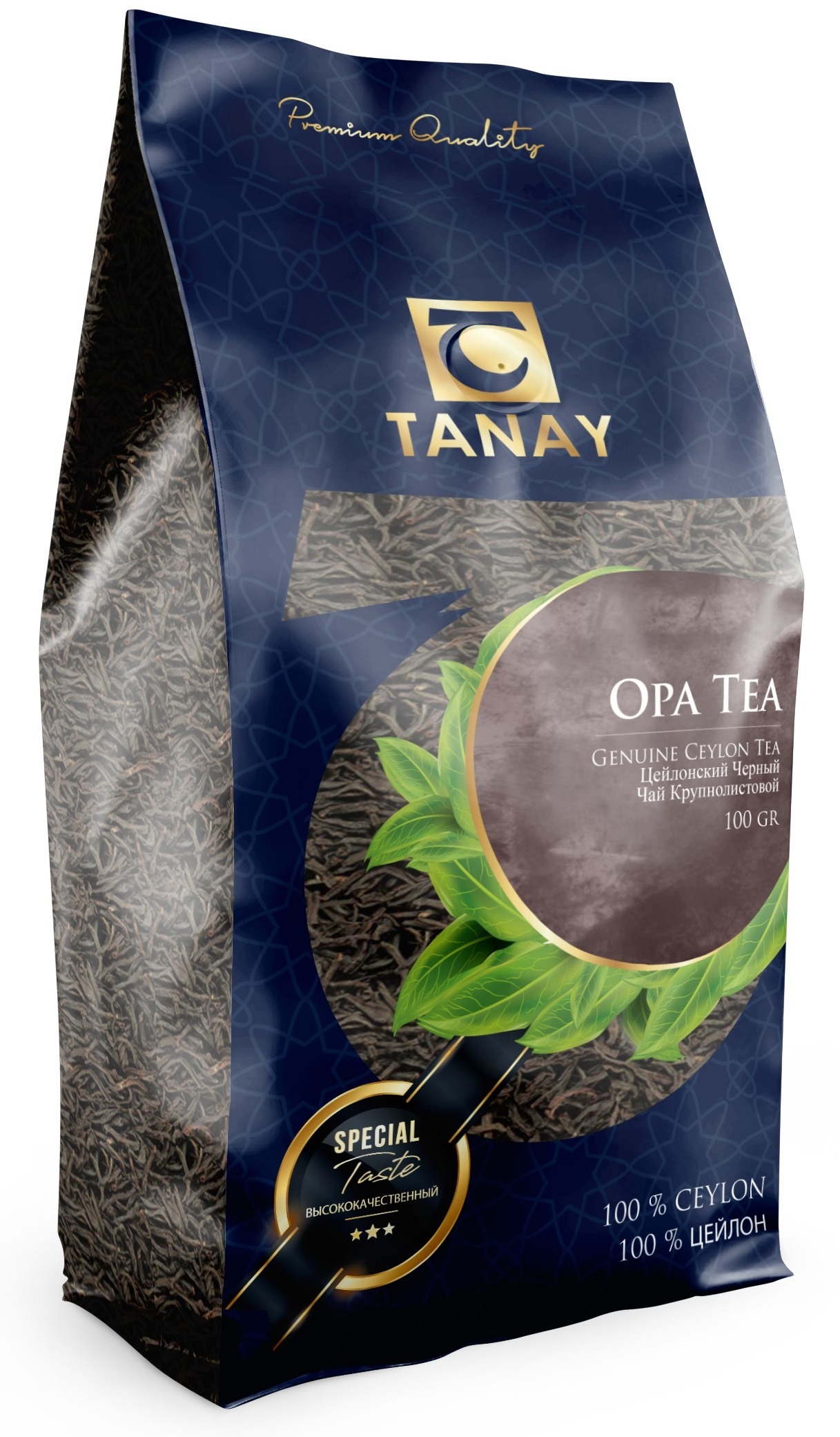 

Чай чёрный цейлонский Tanay, 200 г
