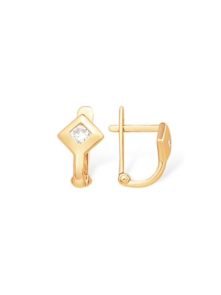 

Серьги из золота TEO MAORI 7С10213036, фианит, 7С10213036