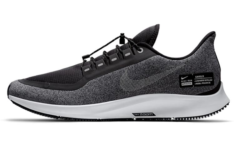 

Кроссовки унисекс Nike Pegasus 35 Shield 35 черные 38.5 EU, Черный, Pegasus 35 Shield 35