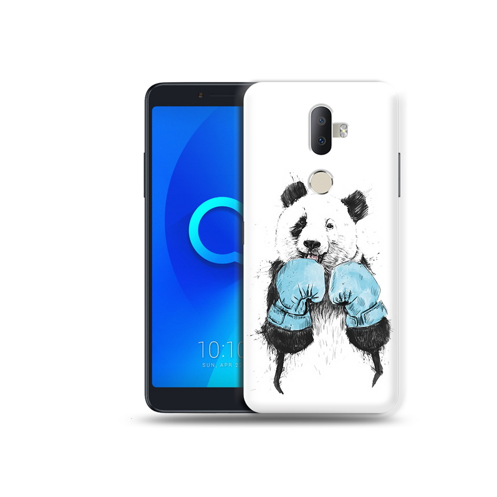 

Чехол MyPads Tocco для Alcatel 3V панда боксер, Прозрачный, Tocco