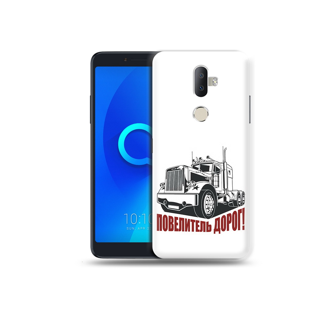 

Чехол MyPads Tocco для Alcatel 3V повелитель дорог, Прозрачный, Tocco