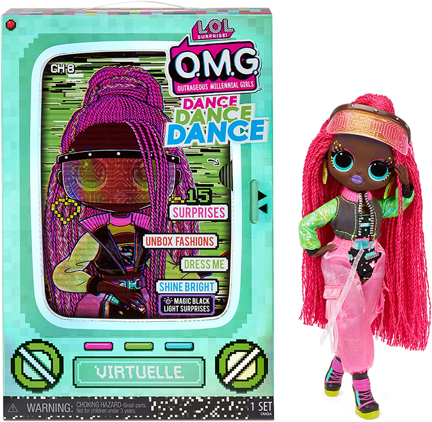 Кукла L.O.L. Surprise OMG Dance Virtuelle DanceVirtu движение форма танец анг movement form dance