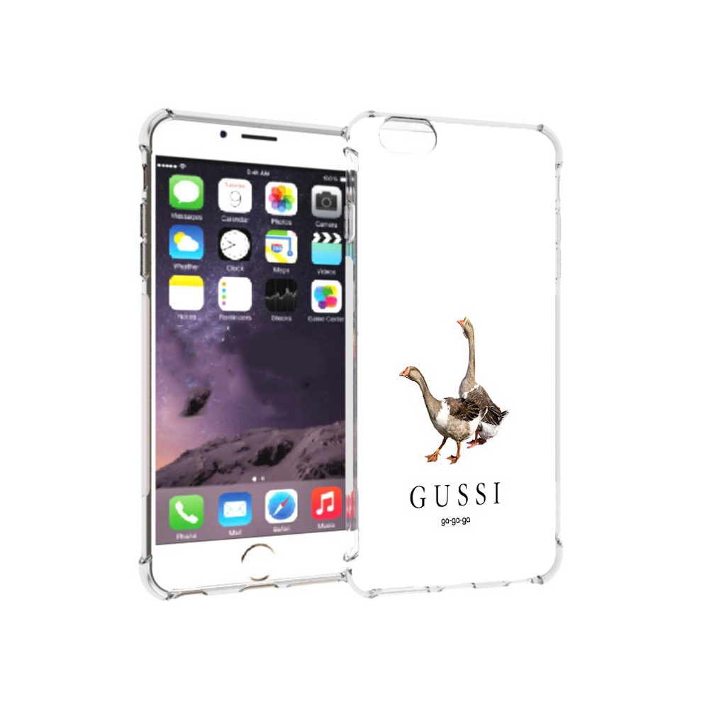 

Чехол MyPads Tocco для Apple iPhone 6 Plus Гусси бренд, Прозрачный, Tocco