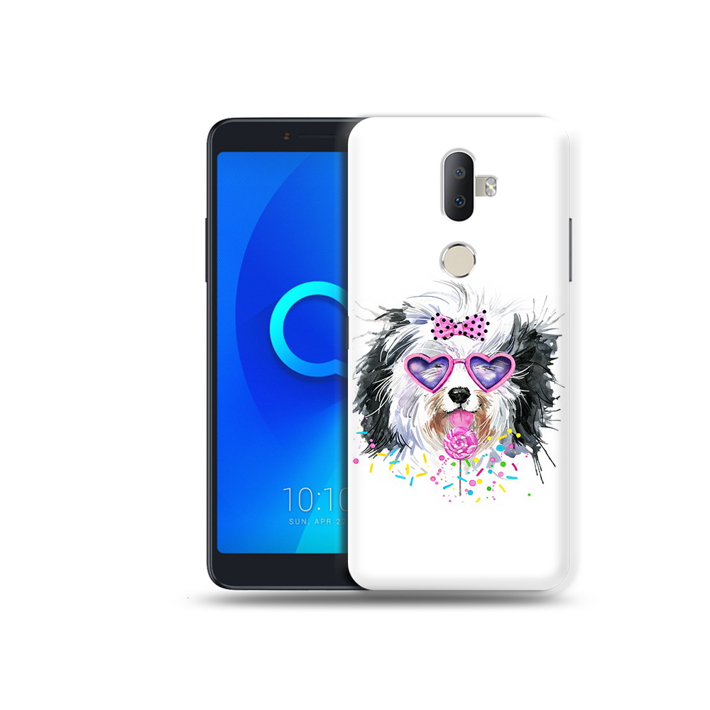 

Чехол MyPads Tocco для Alcatel 3V пушистик, Прозрачный, Tocco