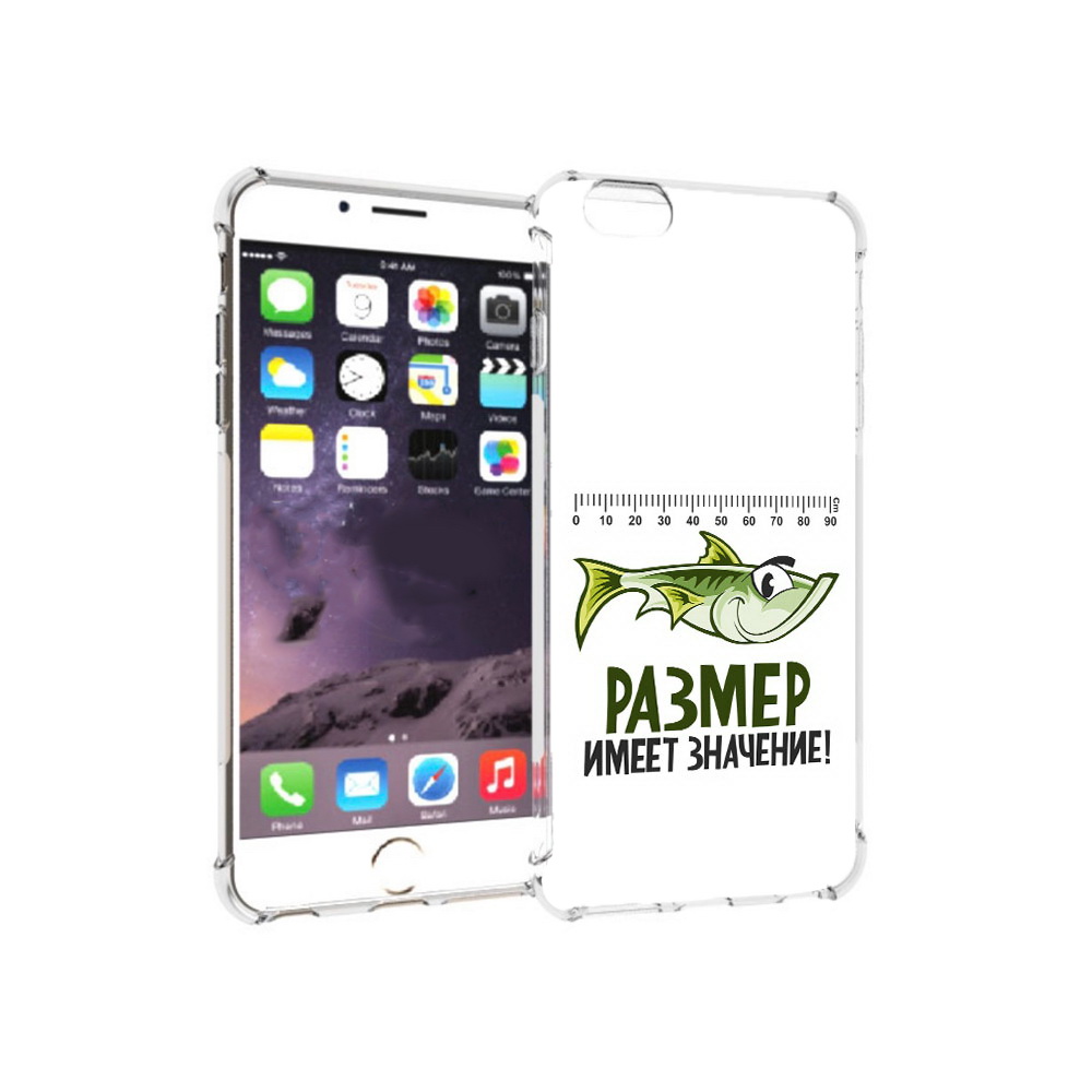 

Чехол MyPads Tocco для Apple iPhone 6 Plus размер не имеет значения, Прозрачный, Tocco