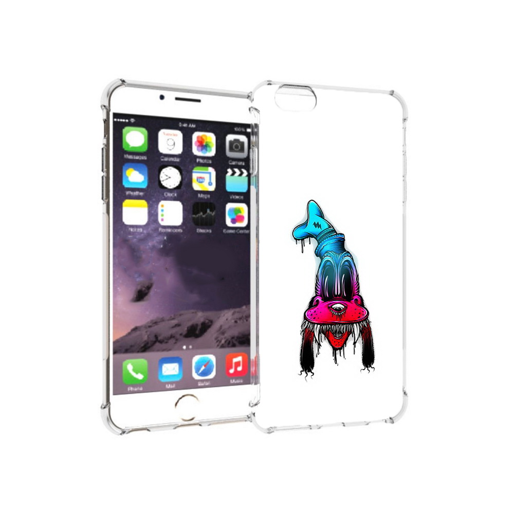 

Чехол MyPads Tocco для Apple iPhone 6 Plus Гуффи, Прозрачный, Tocco