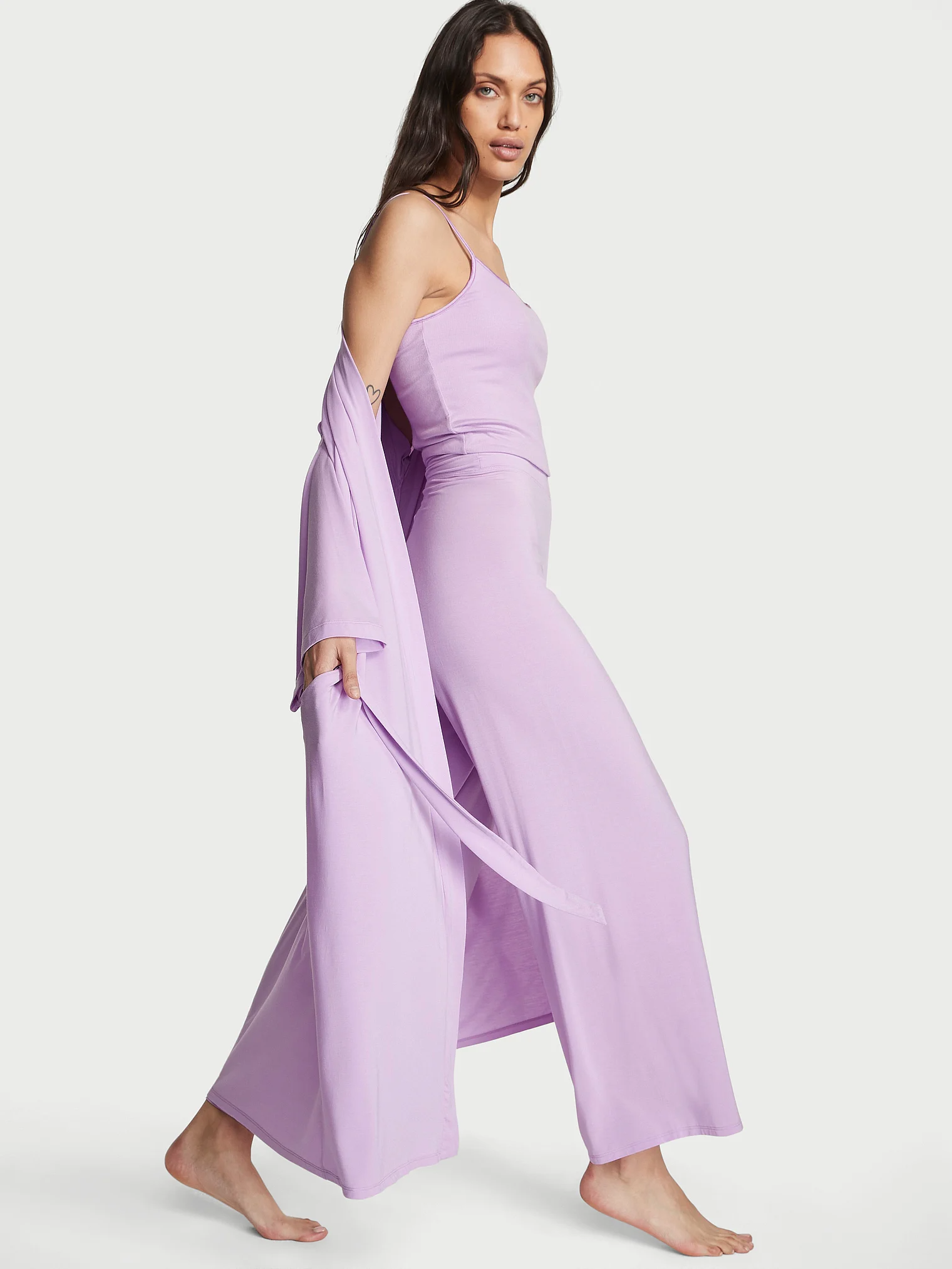 Пижама женская Victorias Secret 11216606 фиолетовая XL/ХХL