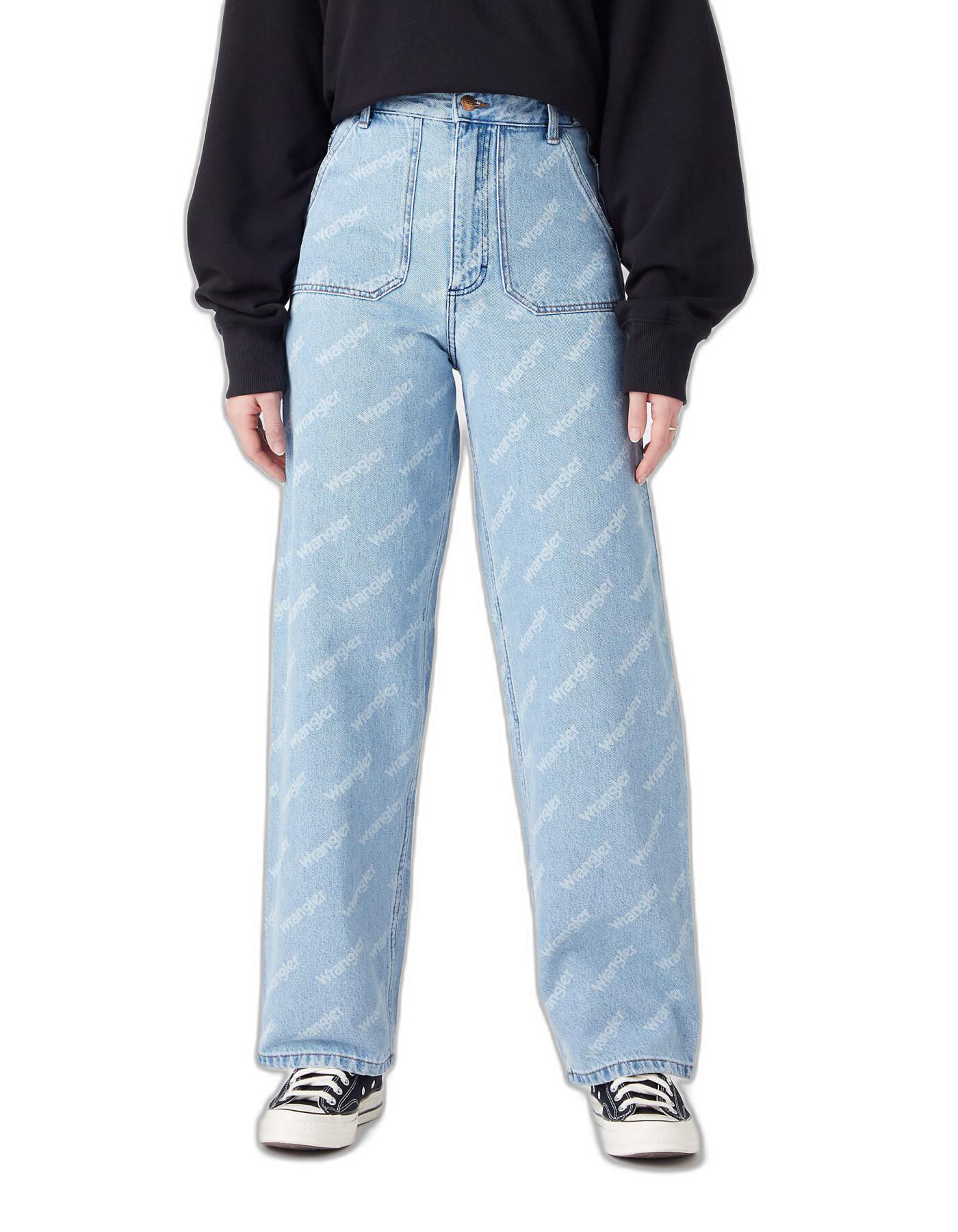 

Джинсы женские Wrangler 112326903 голубые 27, Голубой, 112326903