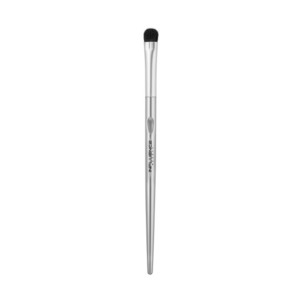 Кисть для теней Influence Beauty Basic Eyeshadow Brush E/BB-12R, синтетика, серая